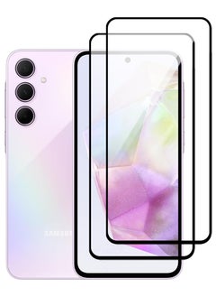 Pack of 2 Tempered Glass Screen Protector With 9H hardness For Samsung Galaxy M35