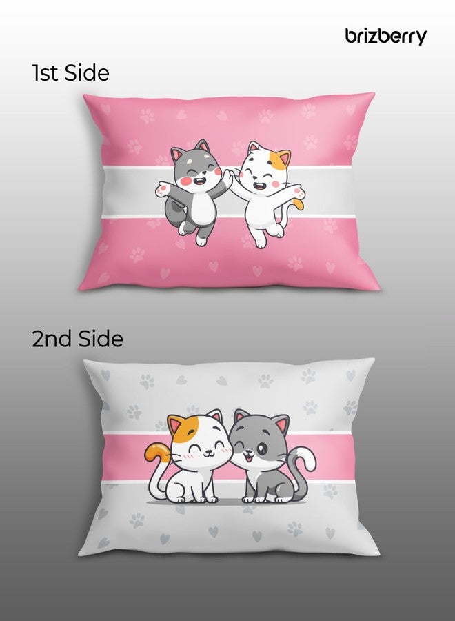 Brizberry® Kids Pillow Cushion with Super Soft Fabric | Animal & Cartoon Prints | 12x18 inches (Design 4) - Image 2