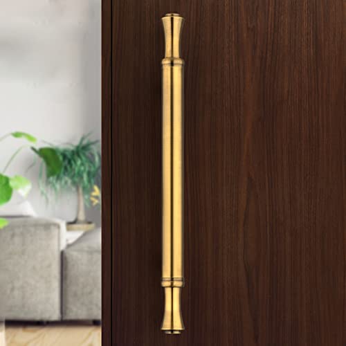 Plantex Heavy Duty Door Handle for Main Door/14 inch Main Door Handle/Pull Push Handle for Home/Hotel/Office Door - Pack of 1 (Brass Antique) - 3 Years Warranty - Image 5