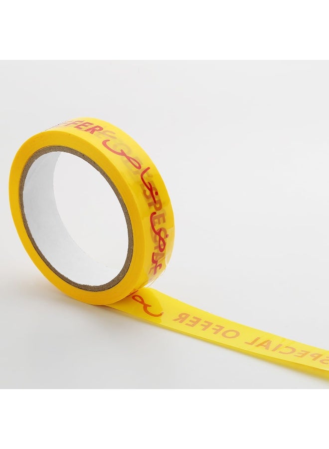 971 Junction Heavy-Duty Adhesive Tape Roll with Red Text in Arabic and English, Promotional tape for Supermarkets, Retail Stores, Grocery Store, Sign for Sales, Bargains, DIY, Display - Image 4