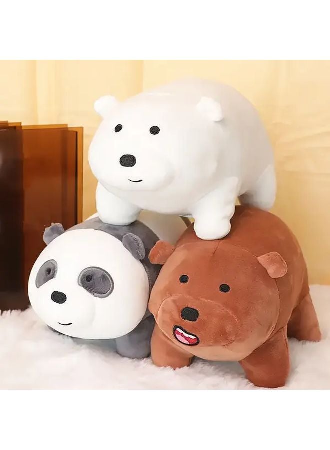 Cute Brown Bear Plush Toy Stuffed Animal Doll Gift For Girls Boys Birthday Christmas - Image 2