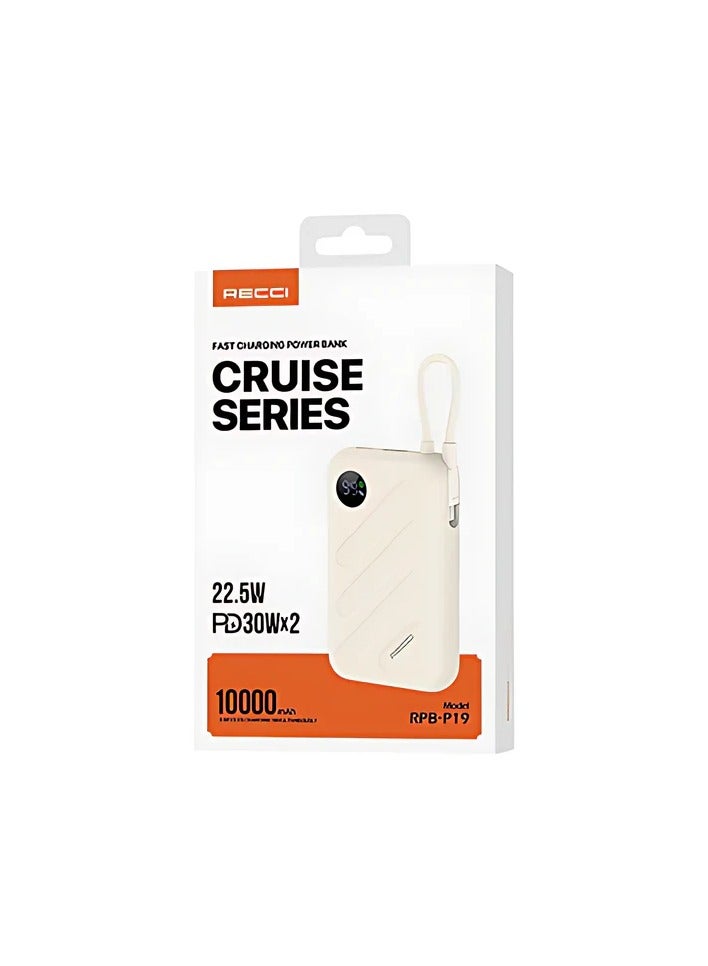 Recci Fast Charging Power Bank Cruise Series 10000mAh RPB-P19 - Image 4