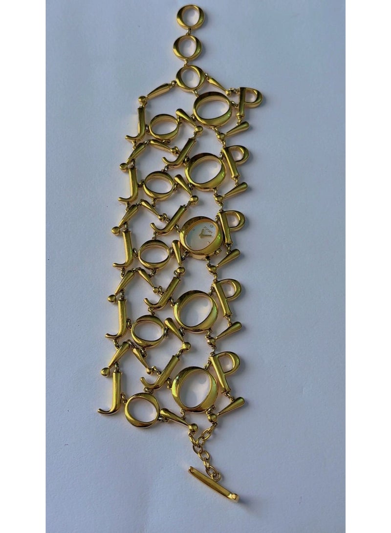 JOOP! TL4472 Elegant Gold Statement Bracelet Watch for Women – Pre-Owned (Excellent Condition, Looks Like Brand New) - Image 3