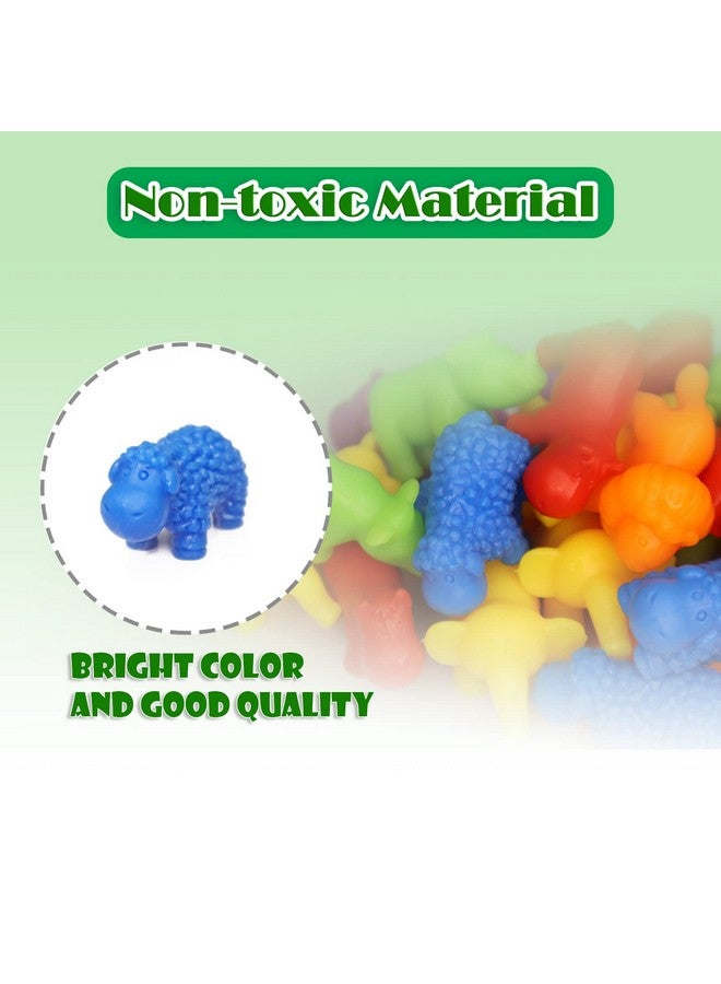 JOCHA Color Sorting And Counting Animals Toys For Toddlers 3 5 4 Years Old Preschool Matching Learning Educational Game Montessori Sensorys Math Classification Activities Toys For Kids Boys Girls - Image 4