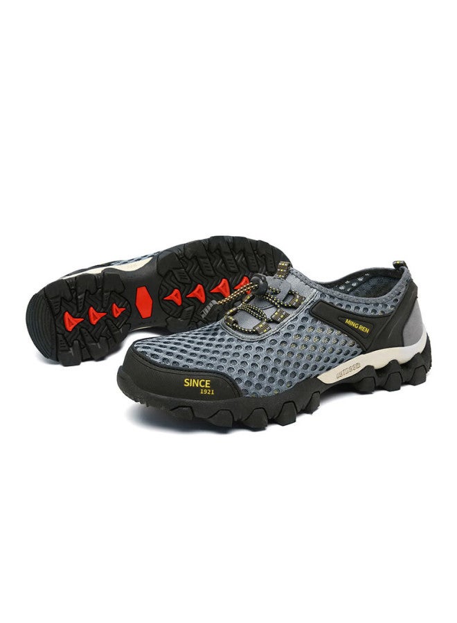 Double Star Eight Shuangxing Bate Men's Casual Outdoor Summer Sneakers, Breathable Mesh Shoes, Slip-on Hiking Shoes For Men, Water-friendly - Image 3