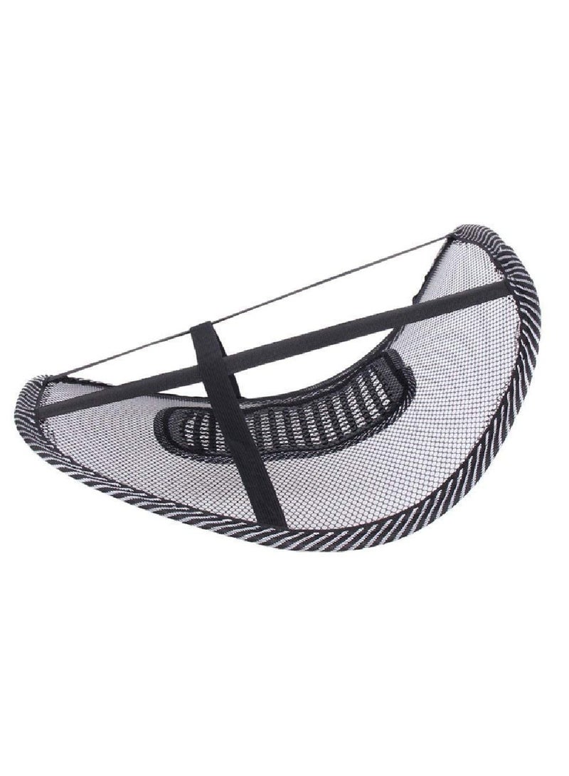 Air Flow Lumbar Support Cushion, Car Seat Supports Cushion waist pad, Ergonomic Back Support Cushion, Comfortable Mesh Chair Relief Lumbar Back Pain, Support Car Cushion Office Seat Chair - Image 2