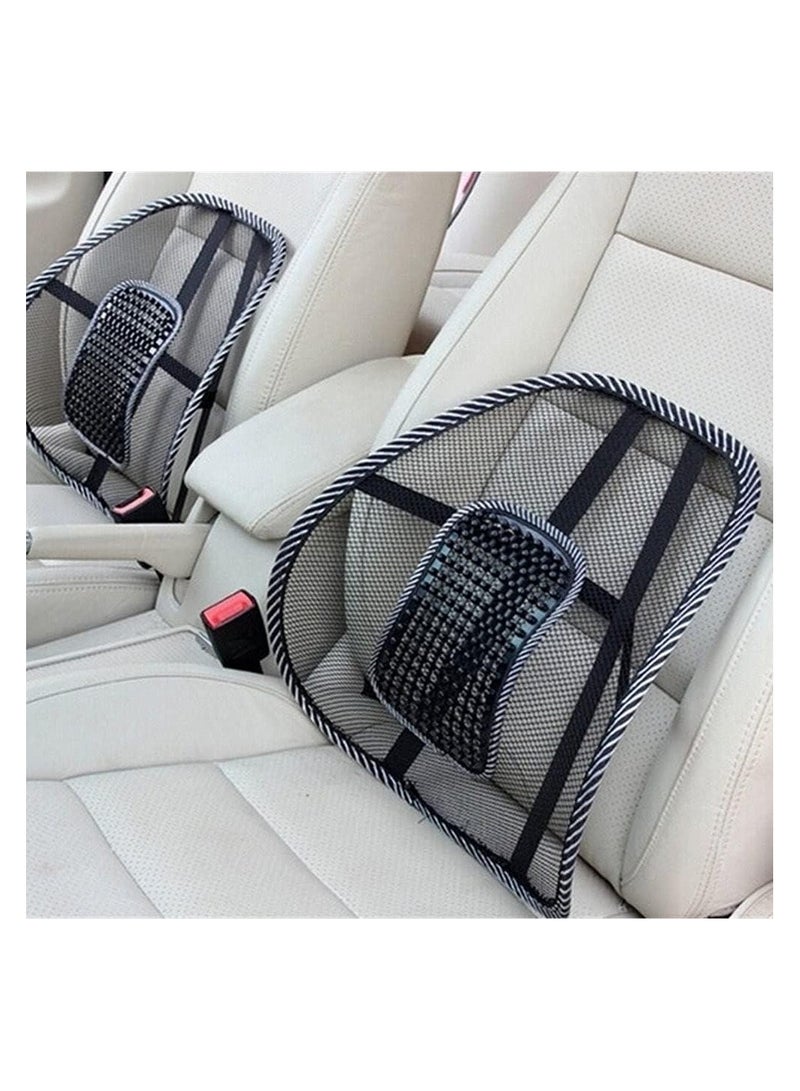 Air Flow Lumbar Support Cushion, Car Seat Supports Cushion waist pad, Ergonomic Back Support Cushion, Comfortable Mesh Chair Relief Lumbar Back Pain, Support Car Cushion Office Seat Chair - Image 3