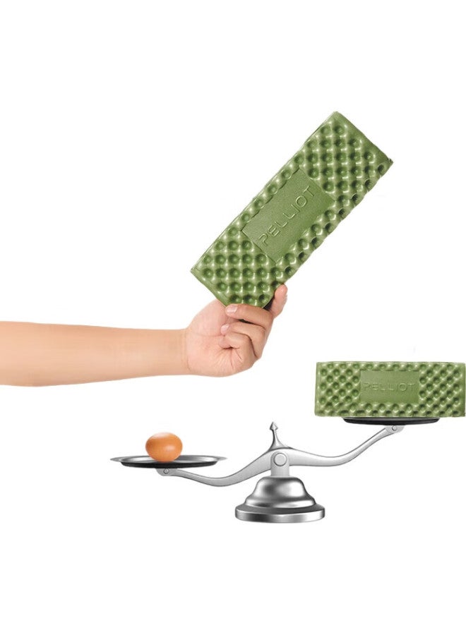 PELLIOT Outdoor Seat Cushion, Picnic Moisture-Proof Mat, Egg Nest Folding Ground Mat, Camping Tent Thickened Nap Pad, 16102811 Green - Image 2