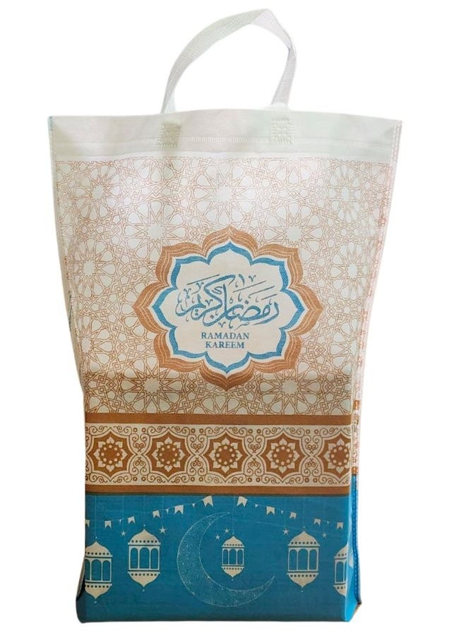 Generic Islamic Design Ramadan Double Top Handle Canvas Bag 50x40cm  - Image 3