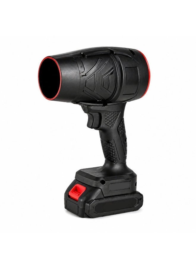 300W Cordless Rechargeable Air Blower with Lithium Battery - High Power Portable Air Duster for Car Cleaning Workshop Dusting Leaf Blowing and Outdoor Activities - Image 1