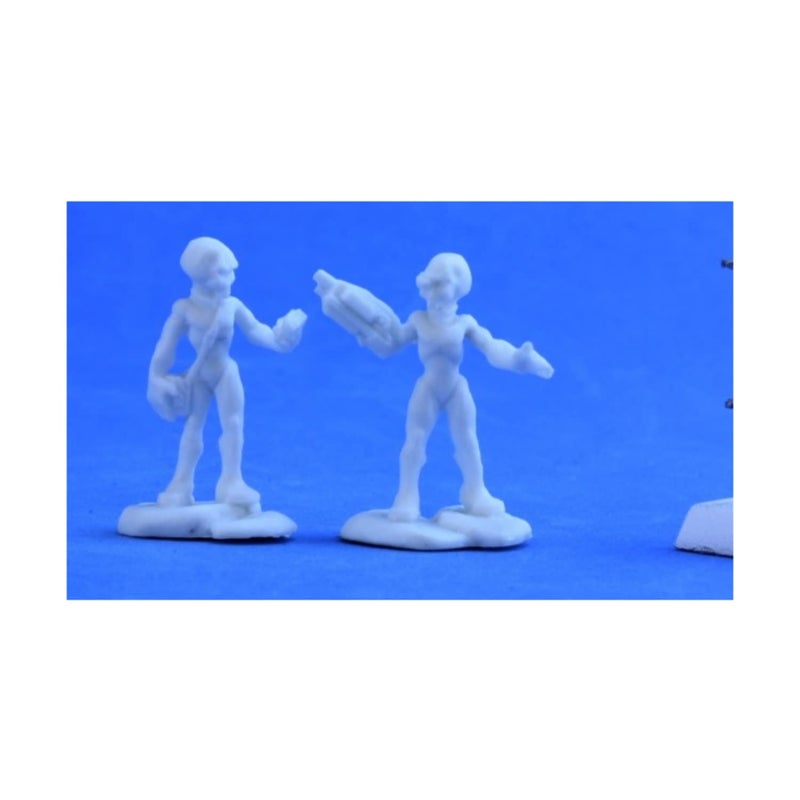 Reaper Mini Reaper 80047 Gray Alien Leaders - Image 2