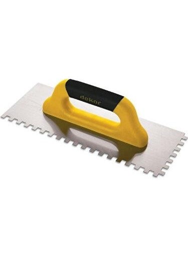 Master - Ceramic Trowel Closed Pls. Square Tooth 8*8 30CM - Image 1