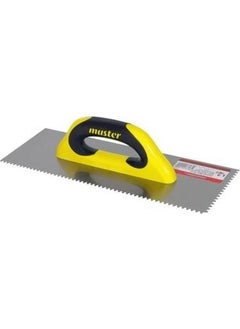 Master Ceramic Trowel Closed Pls. Square Tooth 8*8 30CM  - Image 2