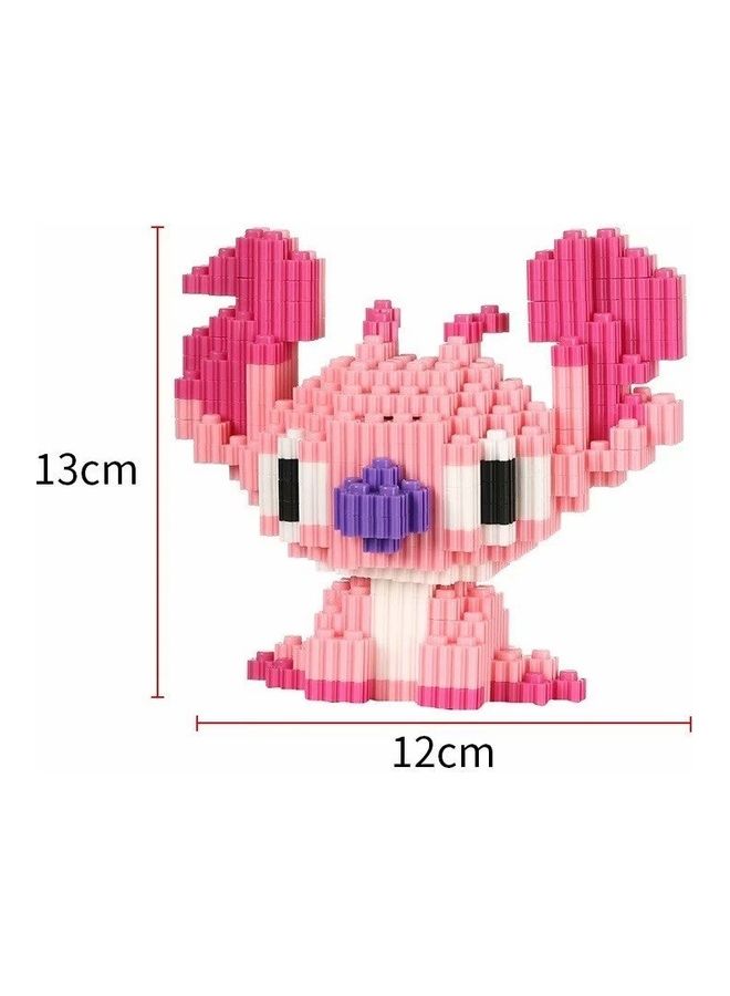 Small Particle Puzzle Building Blocks Assemble Toy for Kids 13 x 12cm