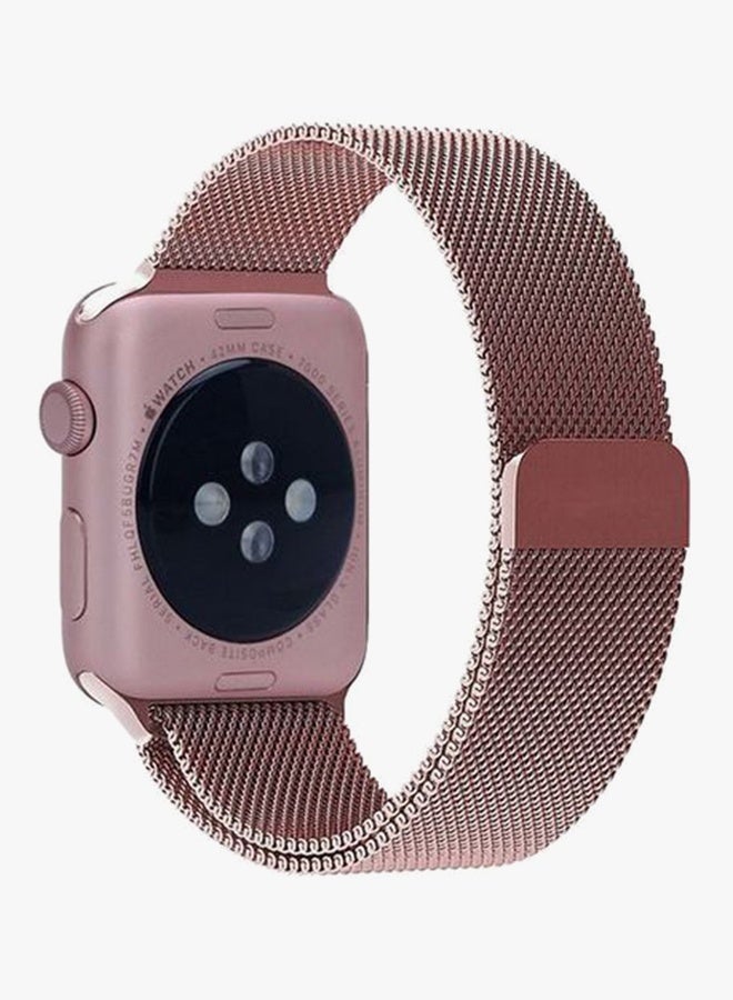 Beauenty Stainless Steel Wrist Band For Apple Watch 40 mm Rose Gold - Image 2