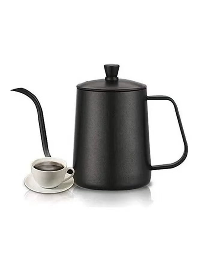 Arabest Stainless Steel Goose Neck Coffee Pot Black 500ml - Image 4