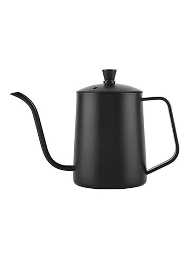 Arabest Stainless Steel Goose Neck Coffee Pot Black 500ml - Image 1