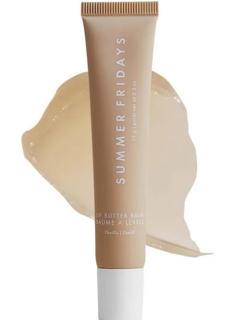 SUMMER FRIDAYS SUMMER FRIDAYS Lip Butter Balm - Hydrating Moisturizing Vanilla Formula - Image 1
