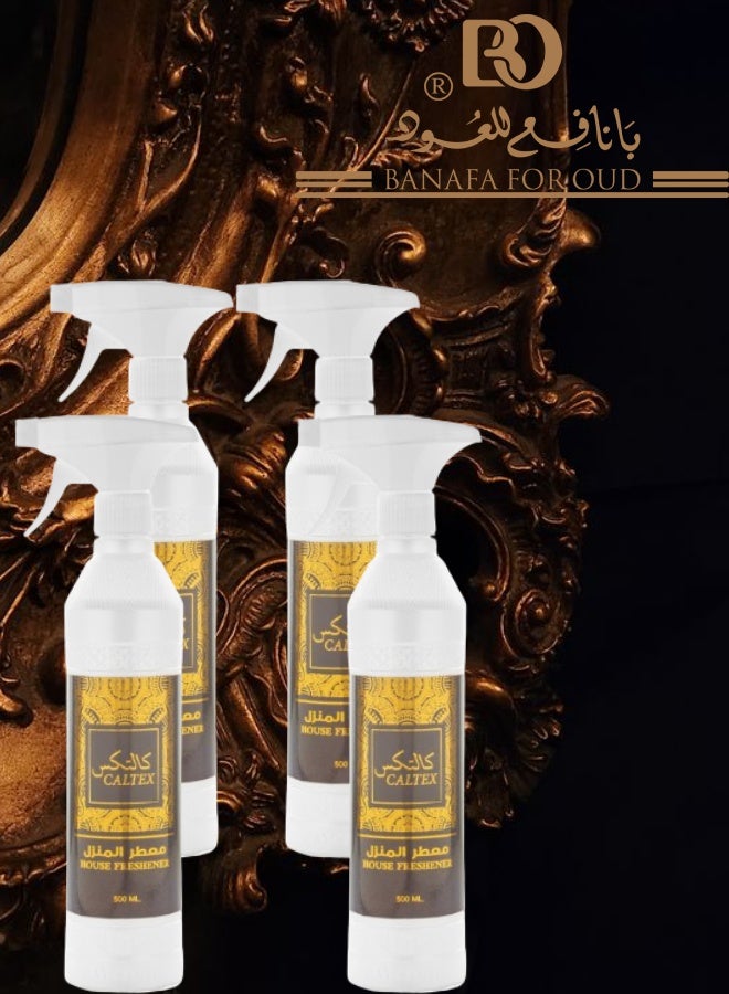 Banafa 4 Pieces Caltex House Freshener 500ML - Image 1