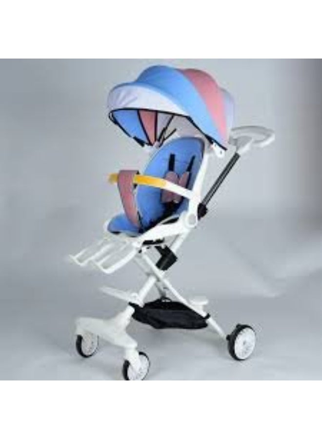 Cool Berry 2 In 1 Stroller for Infant and Kids,with Food Tray and Two Ways Rotating Seat,High Carbon Steel Sturdy Design by strollers - Image 4