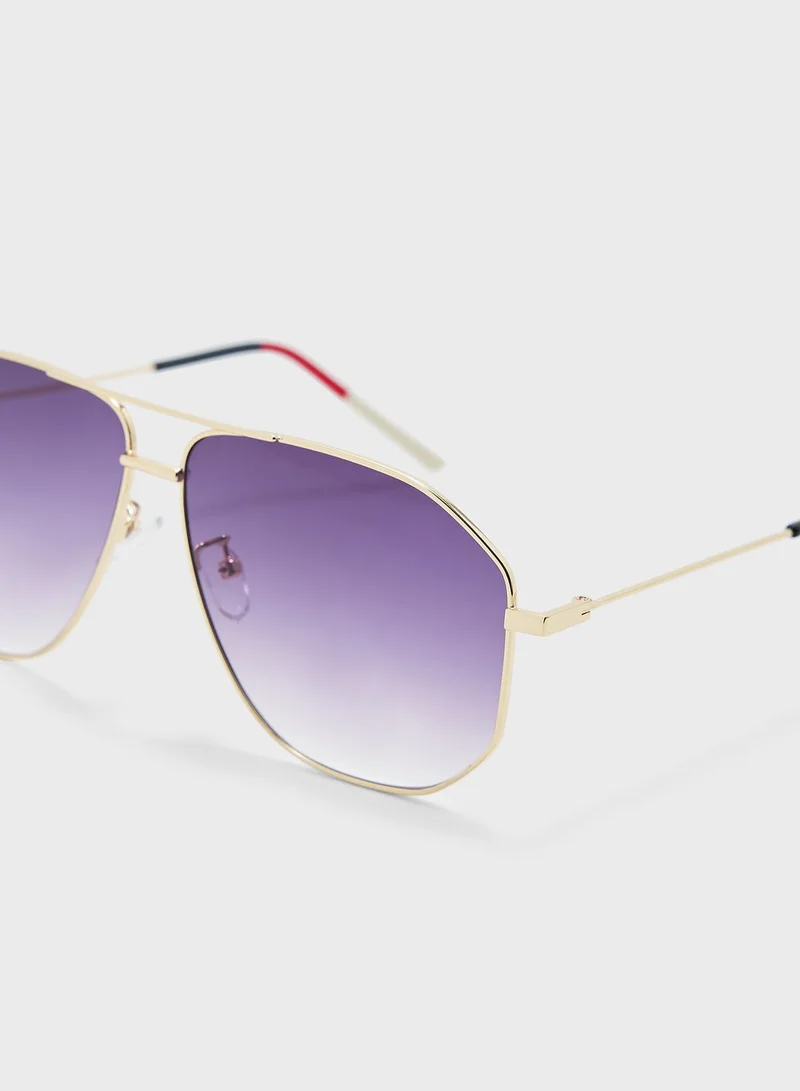 Seventy Five Casual Aviator Sunglasses