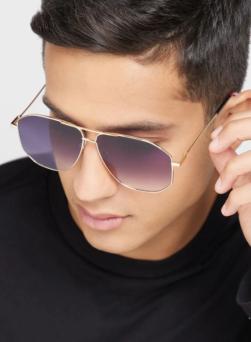 Seventy Five Casual Aviator Sunglasses