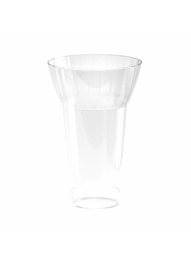 WNA Classic Parfait Clear Rigid Plastic Parfait Cup, 12 Ounce (240-Count) - Image 1