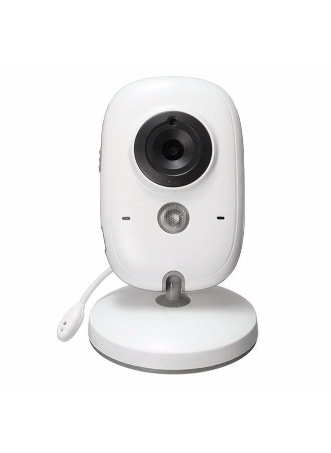 hibobi - 3.2 Inch Two-Way Voice Intercom Baby Monitor - White - Image 1