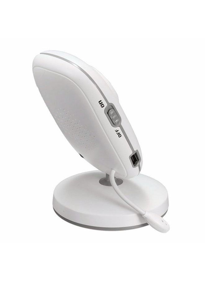 hibobi - 3.2 Inch Two-Way Voice Intercom Baby Monitor - White - Image 1