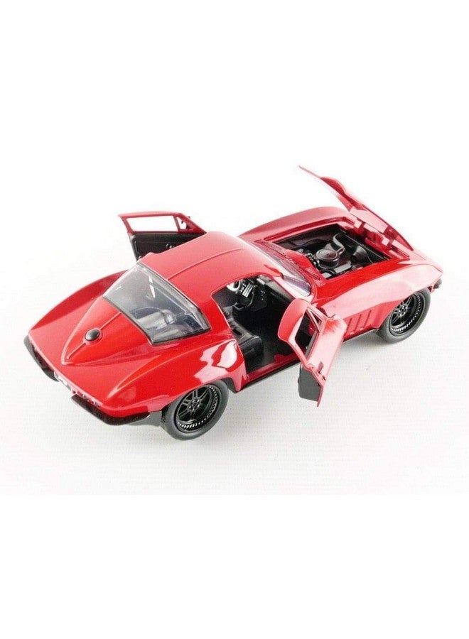Jada Letty's Chevrolet Corvette Fast & Furious F8 The Fate of The Furious Movie 1/24 Diecast Model Car - Image 1