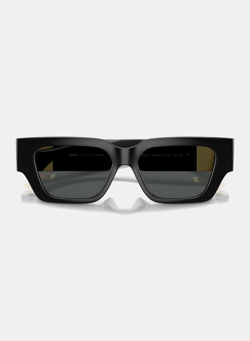 VERSACE Women Women Full Rim Square Sunglasses 0VE4497U 53 - Image 5