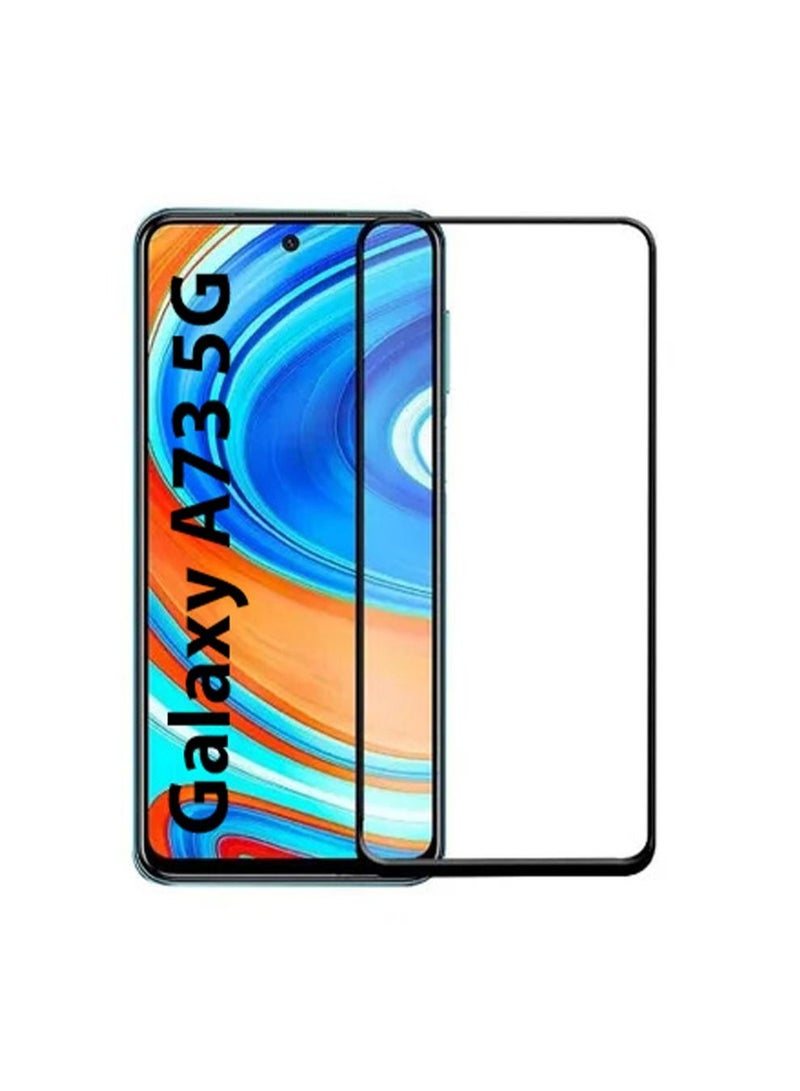 موكوم واقي شاشة من الزجاج المقوى 9D لهاتف Samsung Galaxy A73 5G