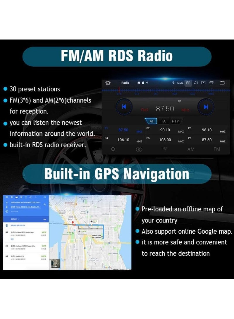 Android Screen For Toyota Rav4 2013 To 2018 2GB RAM 32GB Memory Support Full HD IPS Touch Screen Display and Backup Camera included - Image 5