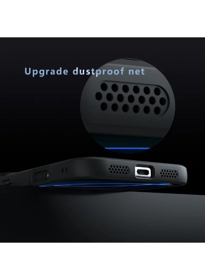 إكس ليفيل جراب iPhone 17 Pro Max، غطاء مغناطيسي قوي Magsafe، حماية من الدرجة الفضائية، مقاوم للخدش، جراب صلب نحيف ومضاد للصدمات لهاتف iPhone 17 Pro Max 5G مقاس 6.9 بوصة - أسود شفاف - Image 4