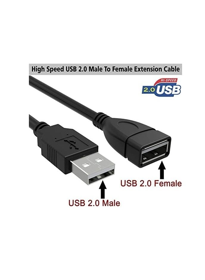 extension cable 3.0m USB male  to USB female with compatibly to any USB input