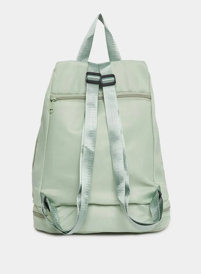 Styli Multiple Pocket Gym Backpack with Zip Closure