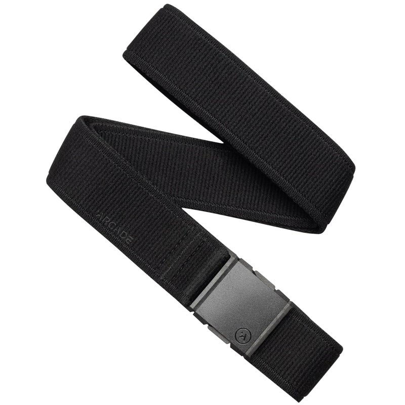 Arcade Belts A2 Atlas Unisex Adventure Belt: Heavy Duty Stretch, Metal Free Buckle, Black - Image 1