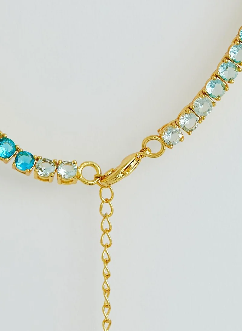 Fashionbox Gigi Tennis Necklace