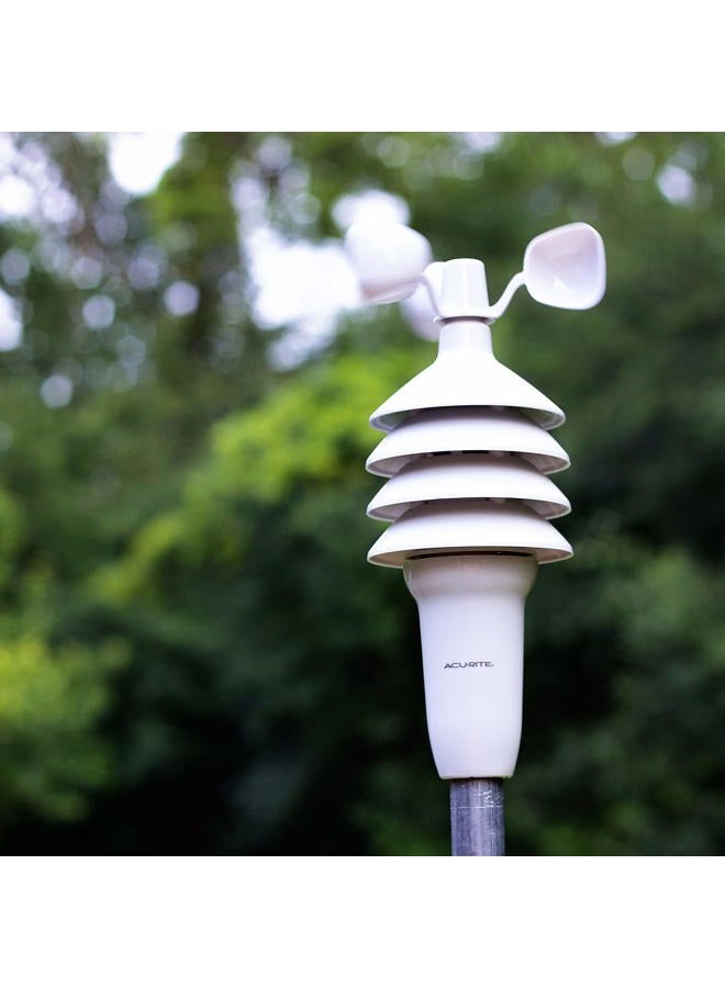 Acurite Notos (00622) Pro Color Weather Station with Wind Speed, Temperature and Humidity, dark theme - Image 4
