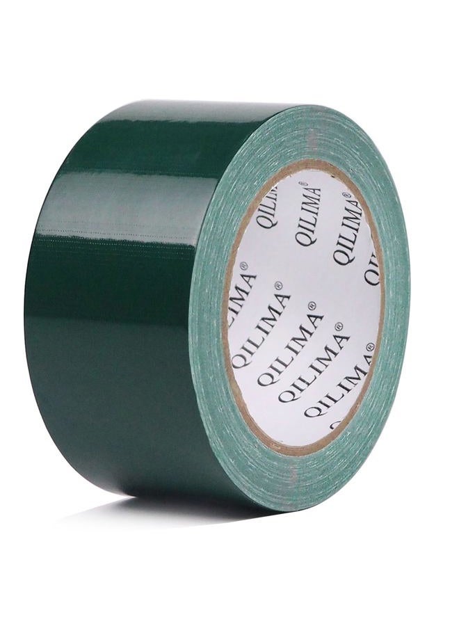 QILIMA Cloth Duct Tape, Waterproof Duct Cloth Fabric, Professional Grade Duct Tape for Photographers,Repairs, DIY, Crafts, Indoor Outdoor Use,2 Inch X 28 Yards, Green - Image 1