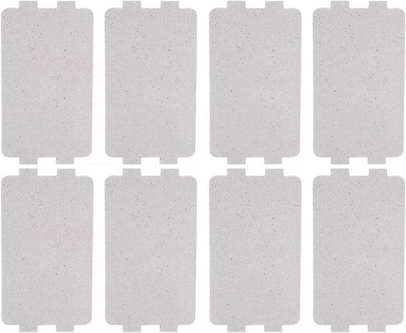 squishy 8Pcs Mica Sheet, Heat Insulation Sheet for Microwave Waveguide Cover Replacement, Universal Mica Plates for DIY Repair and Home Appliances - Image 1