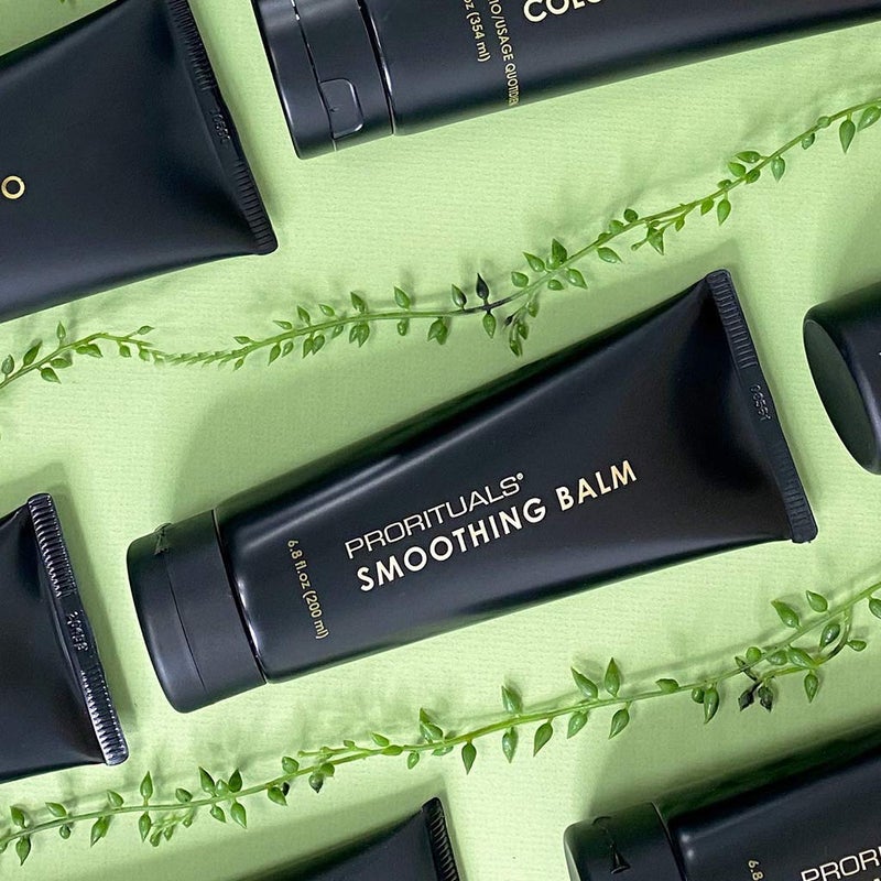 Prorituals Smoothing Balm - Unisex, Styling Hair Balm for Frizz Control, Adds Shine & Deep Moisture for Smooth Hair, Vegan, 6.8 fl oz - Image 2