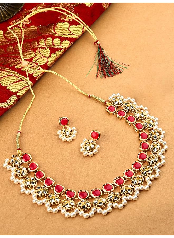 erorex Jewelery Set For Women Golden Zpfk8720 - Image 3