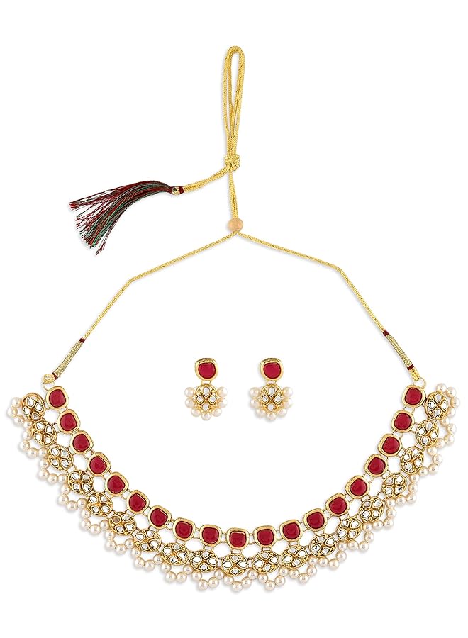 erorex Jewelery Set For Women Golden Zpfk8720 - Image 1
