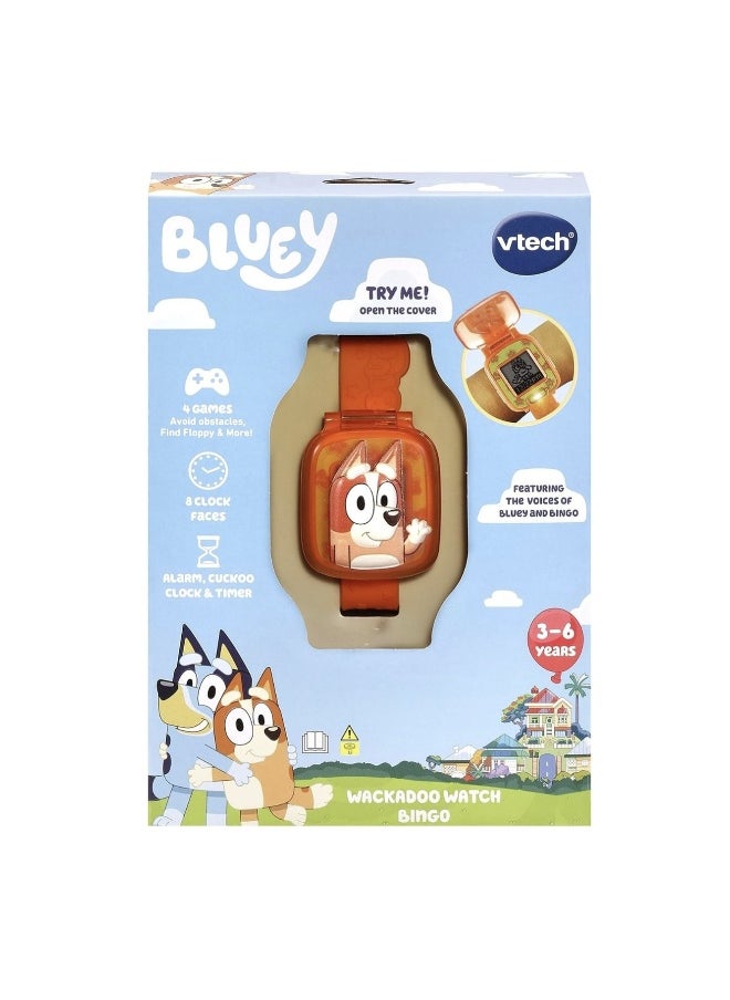 vtech VTech Bluey Wackadoo Watch - Bingo (Orange)  - Image 2