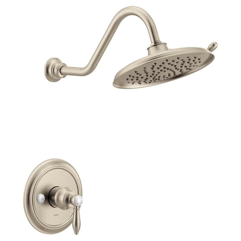 Moen UTS33102BN Weymouth MCORE 3Series 1Handle Shower Trim Kit Valve Required Brushed Nickel