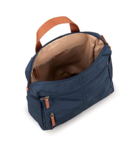the sak Women's Recycled Esperato Backpack in Nylon, Spacious Bag with Adjustable Back Strap, Navy II, One Size, 109307 - Image 3