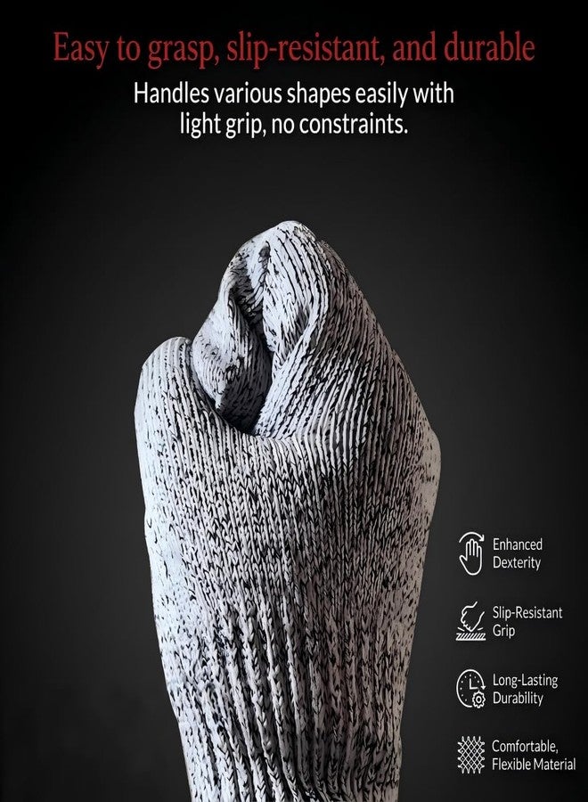 Cut Resistant Gloves Food Grade HDPE - Kitchen Safety Gloves for Chef Meat Cutting Oyster Shucking Mandoline Slicing(Medium) - Image 5