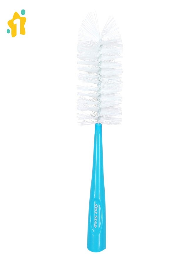 1st Step Bottle and Nipple Cleaning Brush with Nylon bristles for Easy Cleaning (Blue) - Image 4