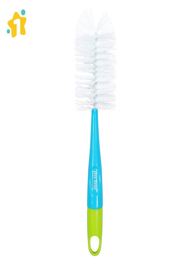 1st Step Bottle and Nipple Cleaning Brush with Nylon bristles for Easy Cleaning (Blue) - Image 3